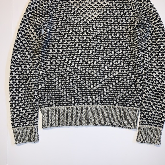 Anthropologie Sparrow Black and White Knit Sweater - Women’s Size XS - Picture 6 of 11